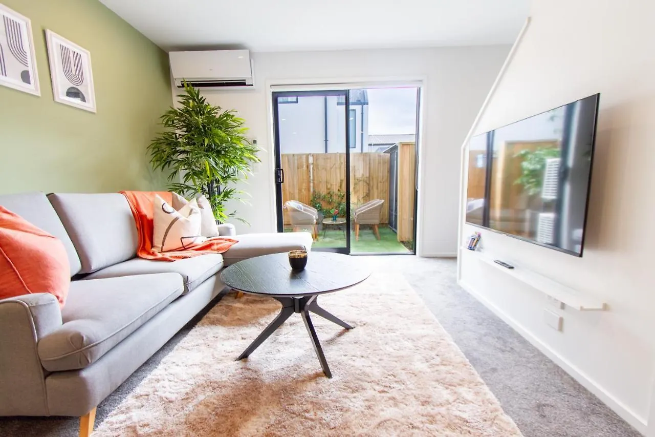 Sunny Townhouse Central City 2 Bedroom Κράισττσερτς Νέα Ζηλανδία